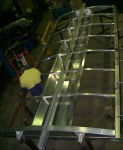 ISM-Manufacturing-Fabrication - Semi Trailer Bin Lid Progress